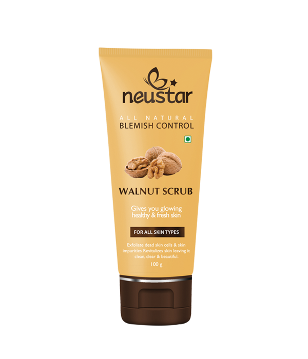 Neustar All Natural Blemish Control Walnut Scrub (100g)