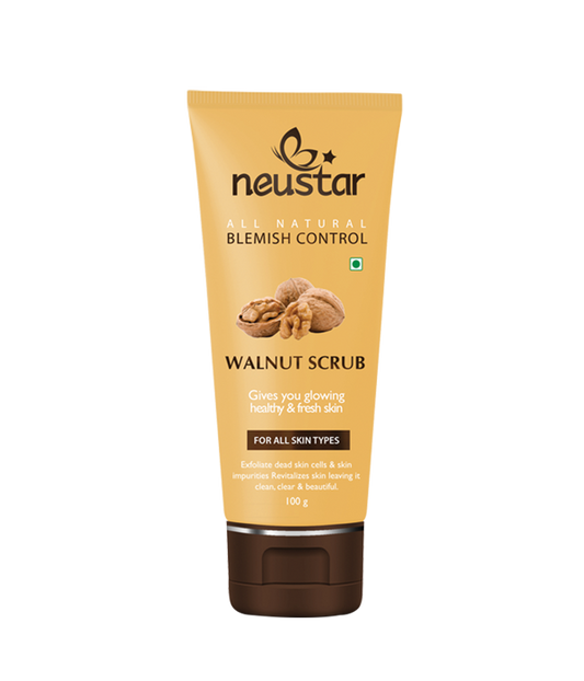 Neustar All Natural Blemish Control Walnut Scrub (100g)