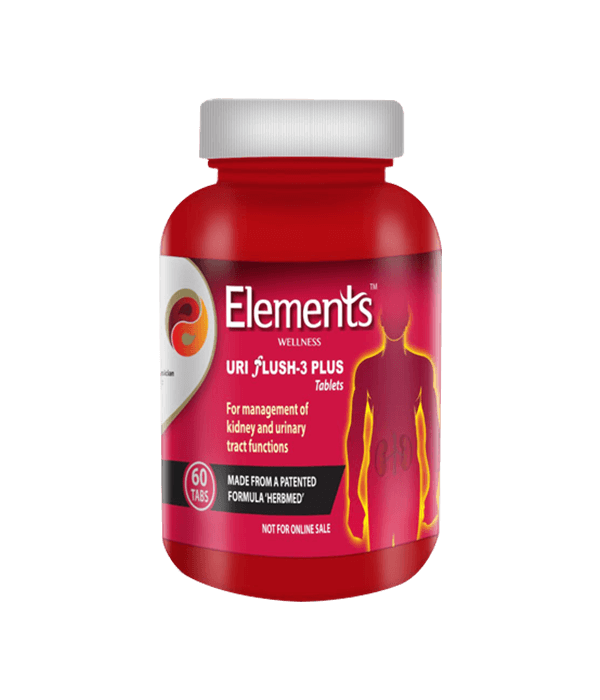 Elements Wellness Uri fLUSH-3 PLUS (60N)