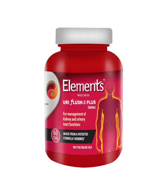 Elements Wellness Uri fLUSH-3 PLUS (60N)