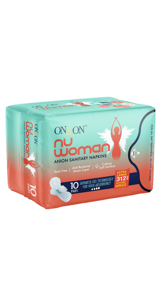 On & On Nu Woman Sanitary Napkins (10N)