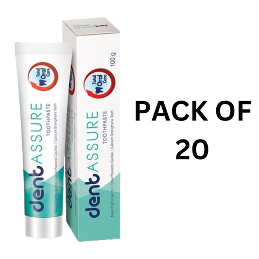 Vestige Dentassure Toothpaste (100g) - Pack of 20