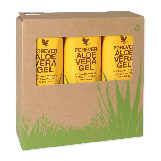 Forever Aloe Vera Gel Tripack - Single ( 1N x 330 ML)